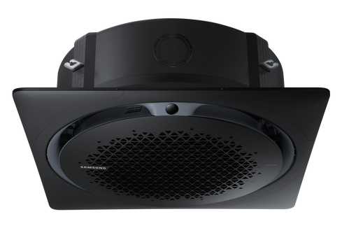 Ud. Interior tipo Cassette 360° con capacidad en frío de 10,0 kW y en calor de 11,2 kW.