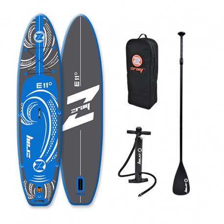 Paddle Surf Hinchable ZRay E11. La gama Evasión es ideal para iniciarse y continuar a progresar en el SUP.(Precio neto)